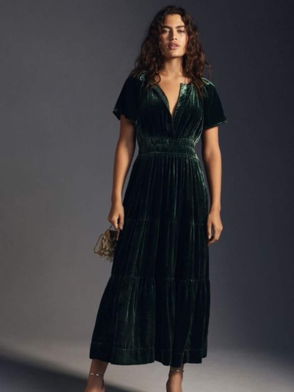 The Somerset Maxi Dress: Velvet Edition - Picture 2 of 10